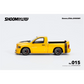 Lot57Supplies Diecast Shop SHOOM64 yellow Dodge RAM SRT-10 1:64 scale diecast model truck side view