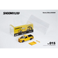Lot57Supplies Diecast Shop SHOOM64 yellow Dodge RAM SRT-10 1:64 scale diecast model truck with display case