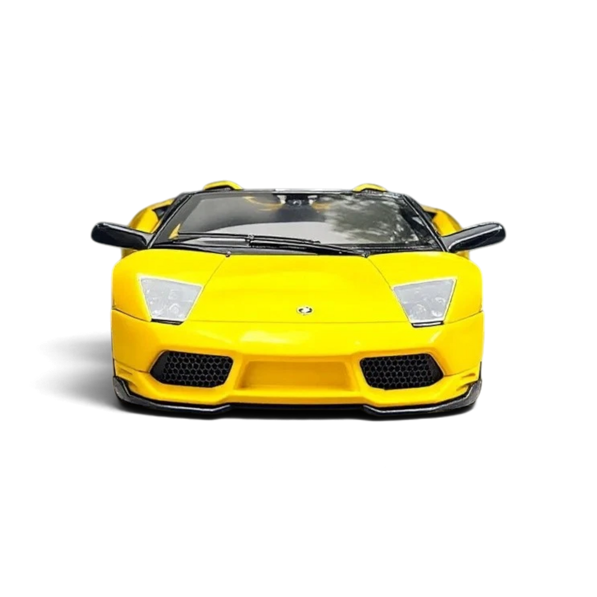 Lot57Supplies Diecast Shop Phantom Knight yellow Lamborghini Murcielago LP640 Roadster 1:64 scale diecast model car