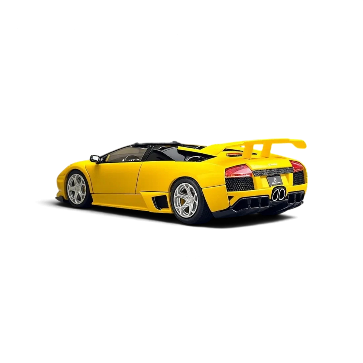 Lot57Supplies Diecast Shop Phantom Knight yellow Lamborghini Murcielago LP640 Roadster 1:64 scale diecast model car