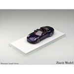 Lot57Supplies Diecast Shop Zincit Model 992Targa diecast car in metallic purple, 1:64 scale limited edition model.