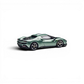 Lot57Supplies Diecast Shop Zincit Model 296GTB 1:64 scale diecast car in British Green with white racing stripes