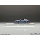 Lot57Supplies Diecast Shop Zincit Model 992 Targa in shark grey, a 1:64 scale diecast collectible car side view.