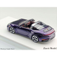 Lot57Supplies Diecast Shop Zincit Model 992Targa diecast car in metallic purple, 1:64 scale limited edition model.