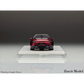 Lot57Supplies Diecast Shop Zincit Model 992Targa in Dragon Blood Red, 1:64 scale diecast car, rear view on display