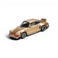 Lot57Supplies Diecast Shop Zincit 1:64 scale Singer DLS diecast model car in vintage champagne gold finish.