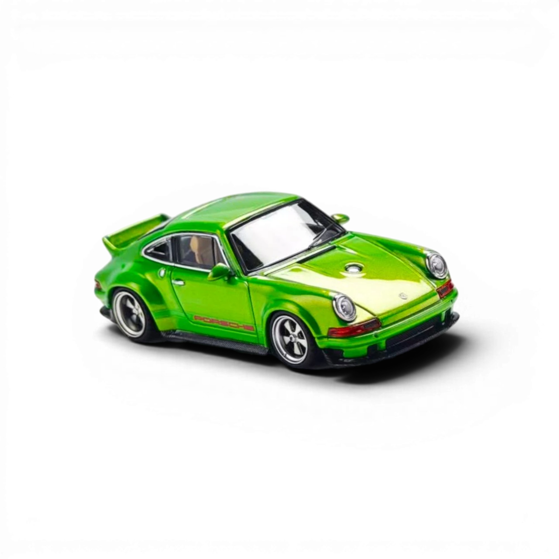Lot57Supplies Diecast Shop Zincit 1:64 scale Singer DLS diecast model car in metallic apple green finish.
