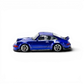 Zincit Singer DLS diecast model car in sapphire blue, 1:64 scale, available at Lot57Supplies Diecast Shop.