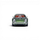 Zincit Model classic Singer Targa in Oak Green from Lot57Supplies Diecast Shop, 1:64 scale diecast car front view.