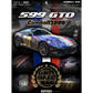 Lot57Supplies Diecast Shop: 1:64 scale resin model of a blue and gold WAM x EDM Ferrari 599 GTO with Gumball 3000 livery.