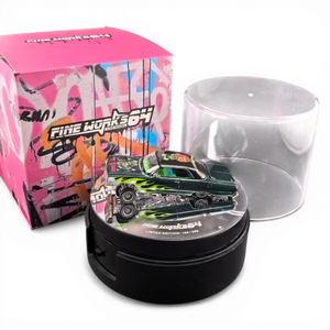 Lot57Supplies Diecast Shop: Emerald green 1:64 scale diecast Chevrolet Impala West Coast Bouncing Car with flame graphics.