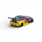 Lot57Supplies Diecast Shop yellow Honda S2000 J's Racing AP1 1:64 scale model with flame graphics and carbon fiber roof.