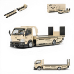 Lot57Supplies Diecast Shop 1:64 scale custom hauler diecast model with TBC livery, dual trailer modes, and custom wide-body kit.