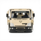 Lot57Supplies Diecast Shop 1:64 scale tan MicroTurbo Custom Hauler with TBC Livery, diecast metal, custom wide-body kit.
