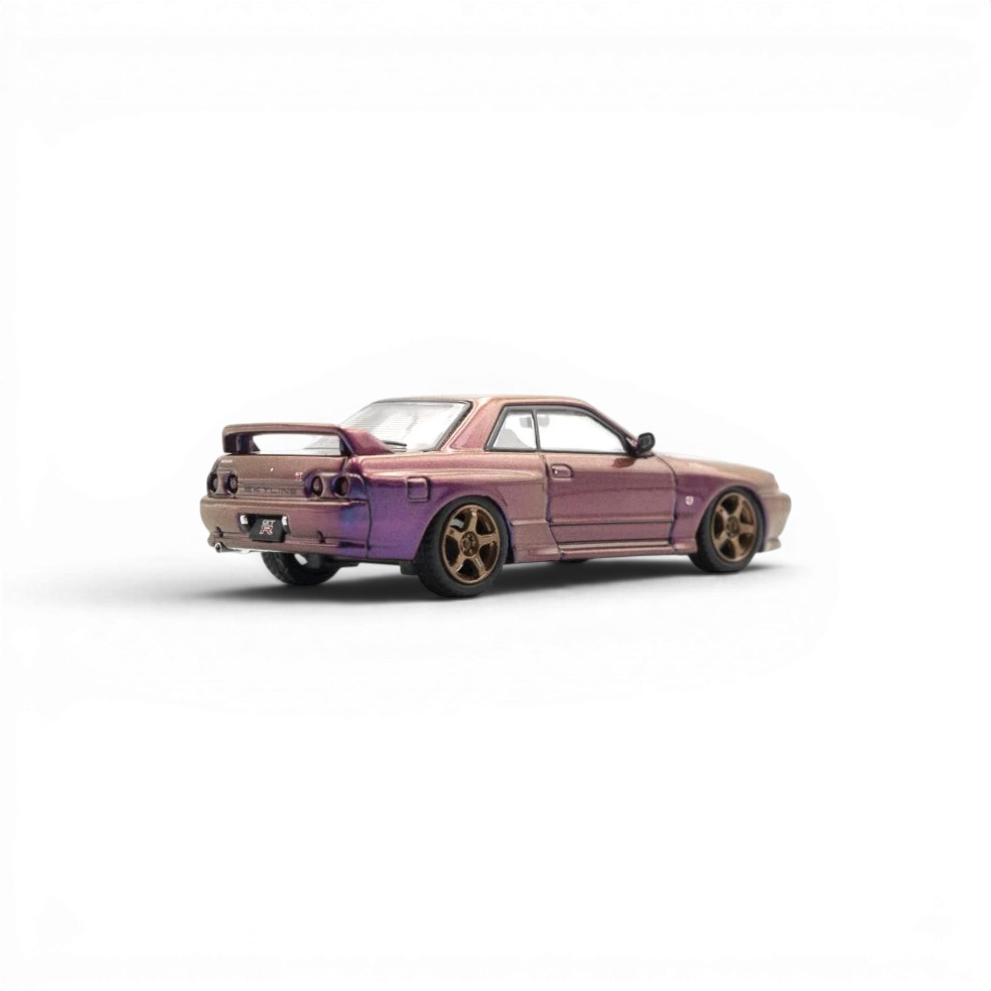 Lot57Supplies Diecast Shop 1:64 scale Midnight Purple Nissan Skyline GT-R (R32) Australian Special Edition diecast model.