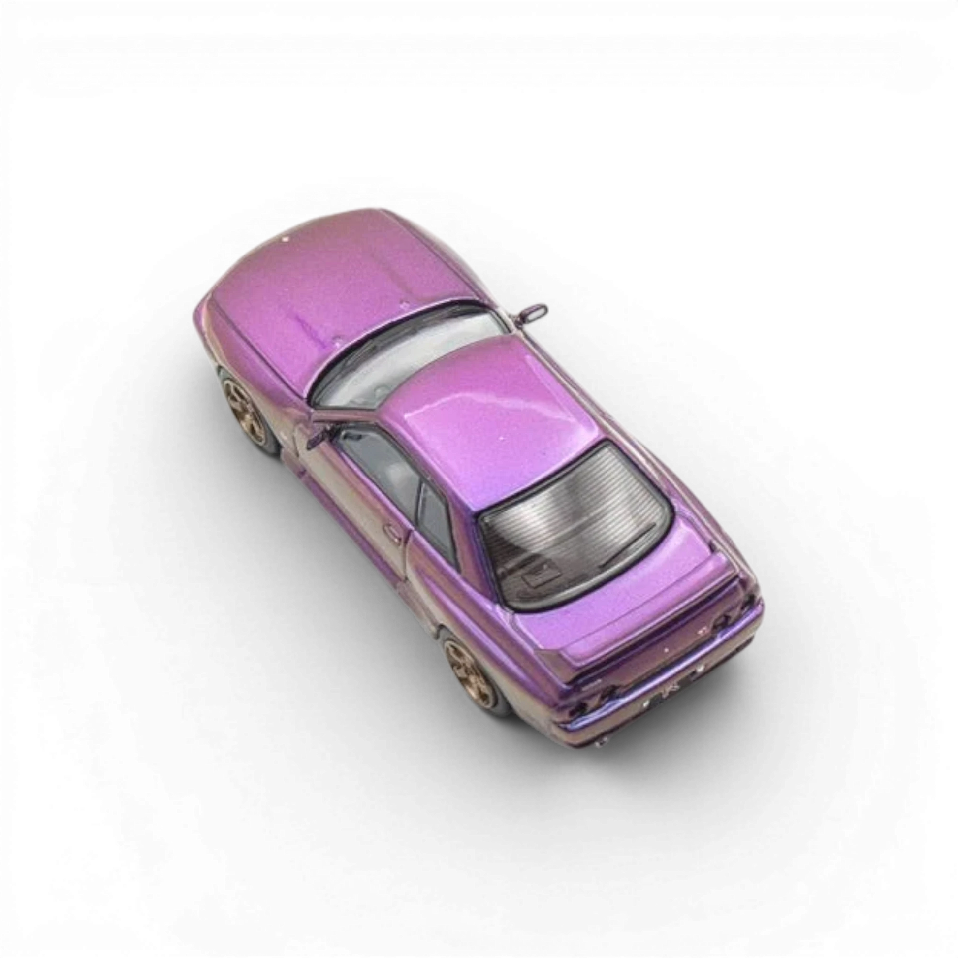 Lot57Supplies Diecast Shop: 1:64 scale Midnight Purple Nissan Skyline GT-R (R32) Australian Special Edition diecast model.