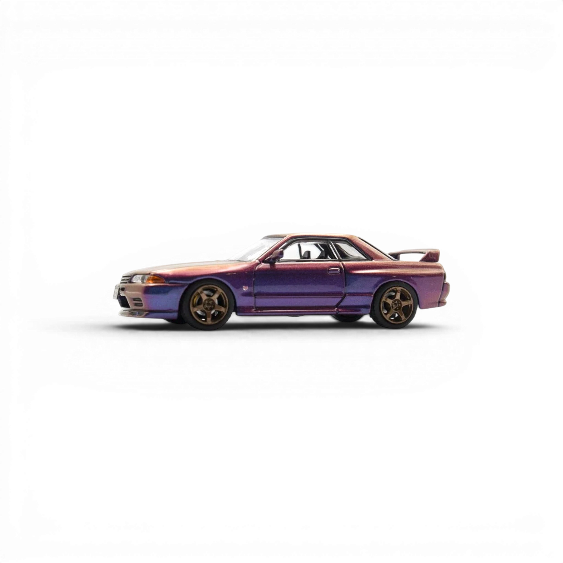 Lot57Supplies Diecast Shop: 1:64 scale Midnight Purple Nissan Skyline GT-R (R32) Australian Special Edition diecast model.