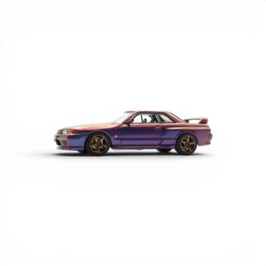 Lot57Supplies Diecast Shop: 1:64 scale Midnight Purple Nissan Skyline GT-R (R32) Australian Special Edition diecast model.