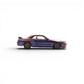 Lot57Supplies Diecast Shop 1:64 scale model of a Nissan Skyline GT-R (R32) in Midnight Purple, Australian Special Edition.