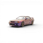 Lot57Supplies Diecast Shop: 1:64 scale model of the Nissan Skyline GT-R (R32) Australian Special Edition in Midnight Purple.