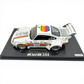 Lot57Supplies Diecast Shop 1:18 scale white Porsche RWB 964 model with Apple Computer livery, rainbow stripes, and gold BBS wheels.