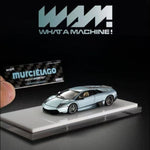 Lot57Supplies Diecast Shop: WAM 1:64 scale ice blue Lamborghini Murcielago LP670 Ducktail diecast model.