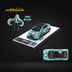 Cool Car Civic FD2 Modified WideBody Hatsune Miku Livery With Figure 1:64