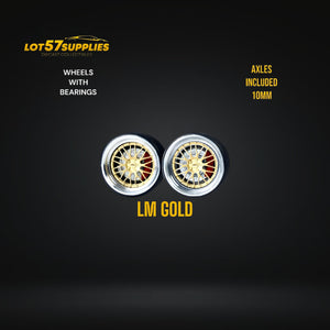 Custom Order Only - Skalwerk - LM GOLD - 1:64 (1 SET = 4 Wheels)