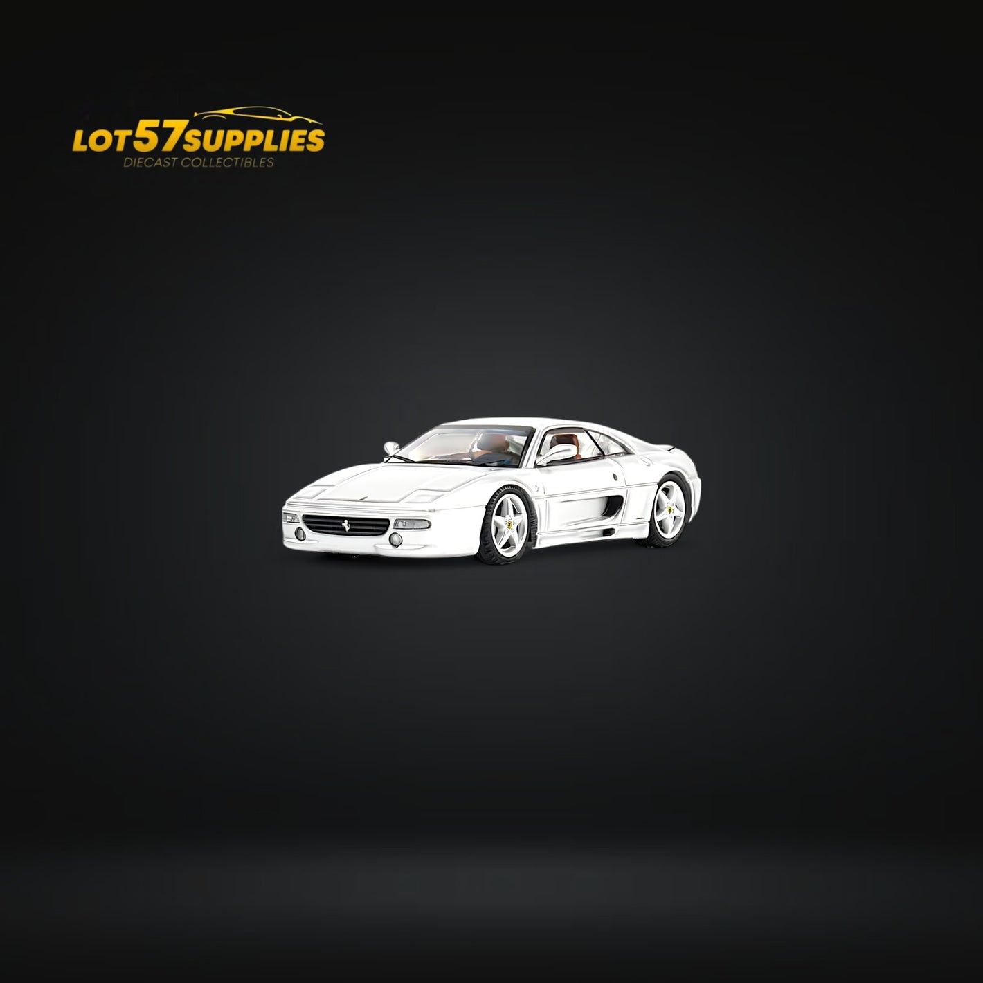 TPC F355 challenge Diecast Model in Silver 1:64