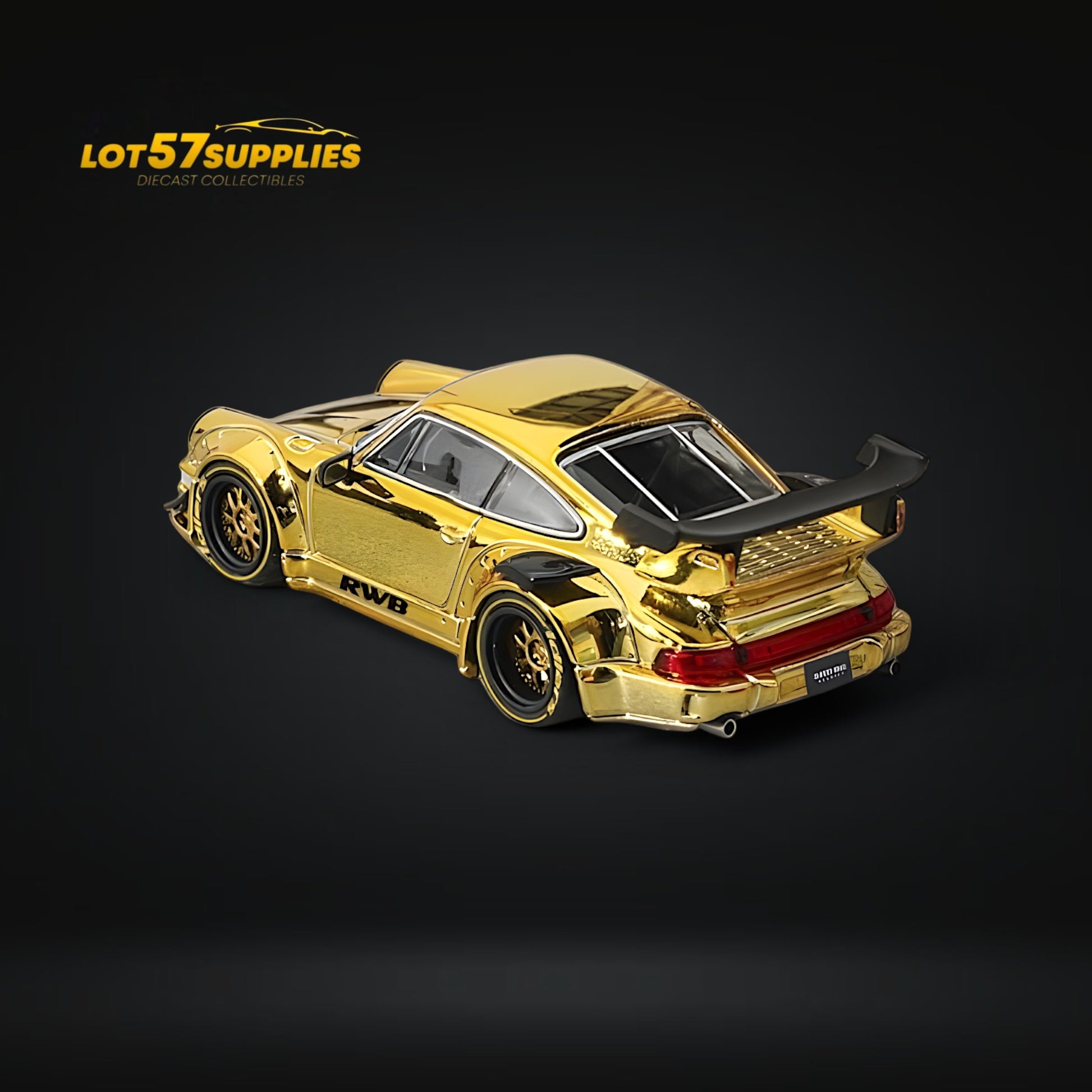 Star Model Porsche RWB 964 GT Wing Gold 1:64