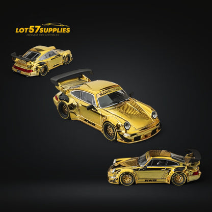 Star Model Porsche RWB 964 GT Wing Gold 1:64