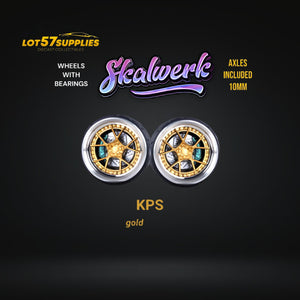 Custom Order Only - Skalwerk - KPS GOLD - 1:64 (1 SET = 4 Wheels)