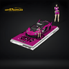 Cool Car Lamborghini GT EVO Dark Pink Figure Version 1:64