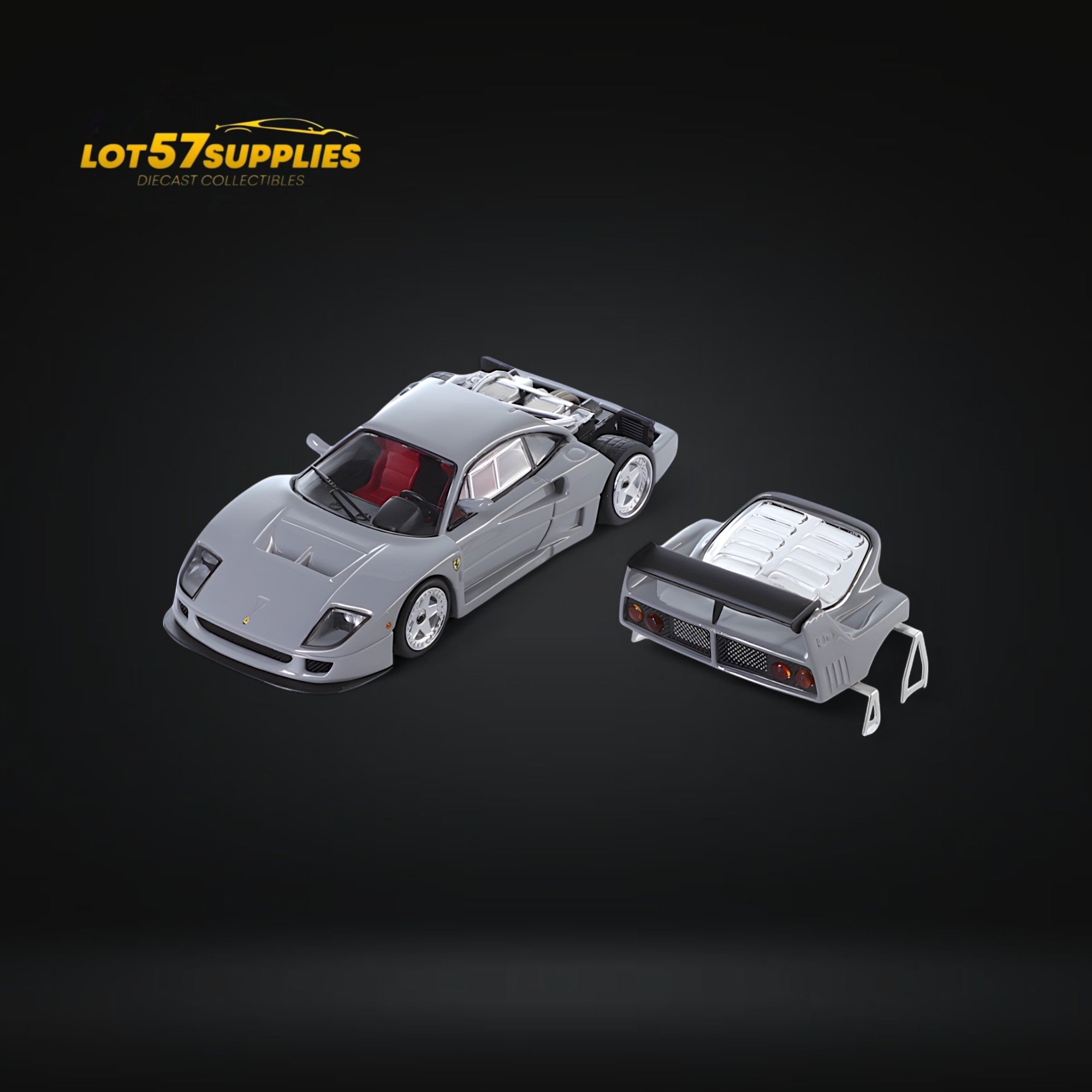 2台セット！スタンスハンターズ. LEGEND SERIES F40 Stance Hunters Ferrari F40 LM Italian Stripe Blue 1:64