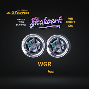Custom Order Only - Skalwerk - WGR IRON - 1:64 (1 SET = 4 Wheels)