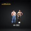 EHC Model Figure Set Muscle Man Duo 1:64 Resin