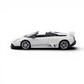 Phantom Knight Lamborghini Murcielago LP640 Roadster - White Bianco 1:64 — angle 2