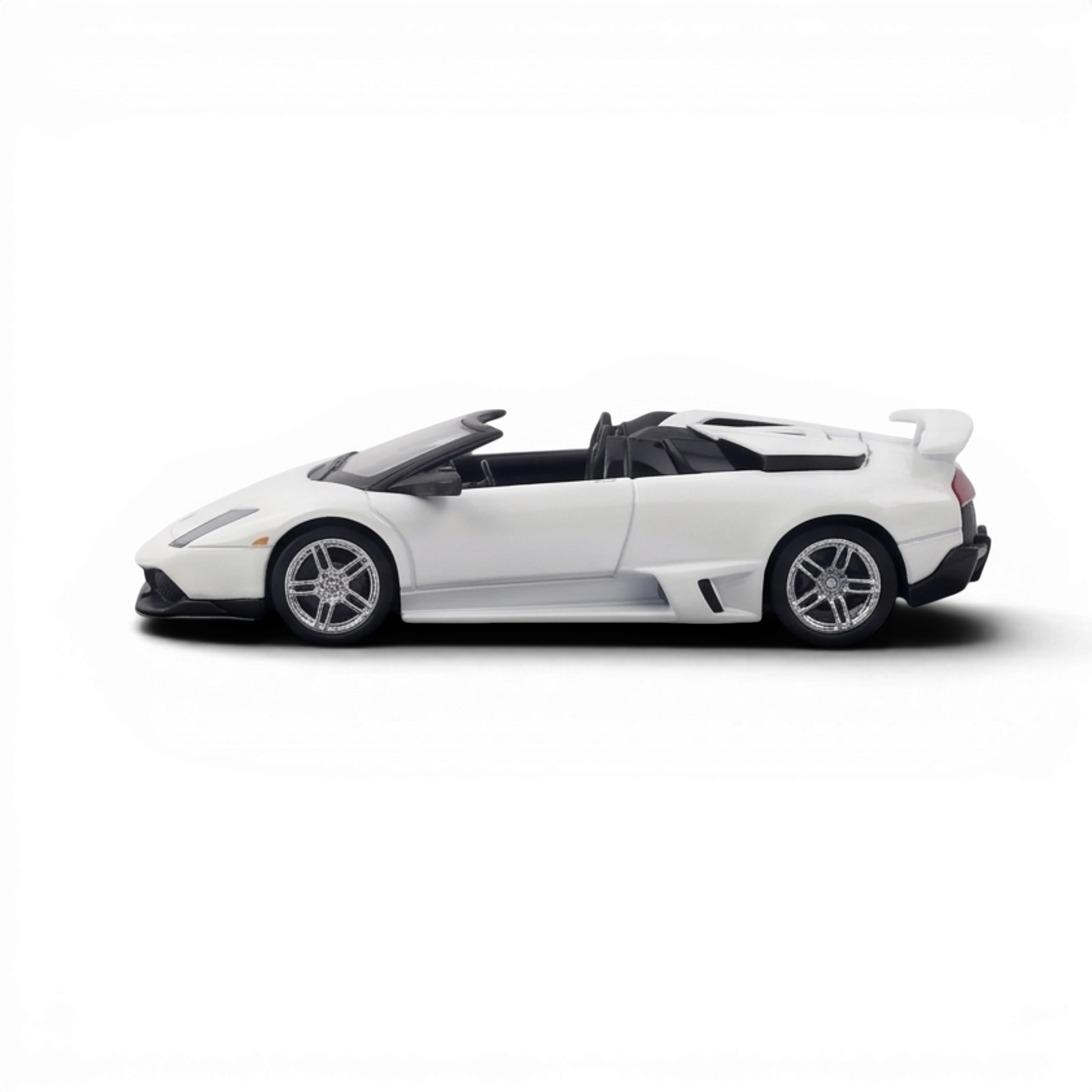 Phantom Knight Lamborghini Murcielago LP640 Roadster - White Bianco 1:64 — angle 2