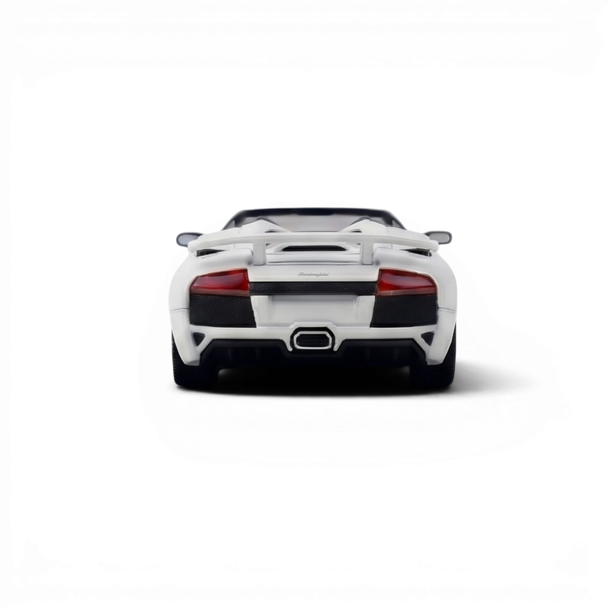 Phantom Knight Lamborghini Murcielago LP640 Roadster - White Bianco 1:64 — angle 6