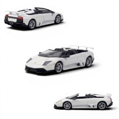 Phantom Knight Lamborghini Murcielago LP640 Roadster - White Bianco 1:64 — main composite
