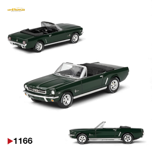 (Pre-Order) Mini-GT Ford Mustang Convertible 1964 - Highland Green 1:64