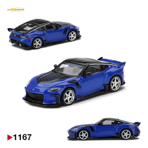 (Pre-Order) Mini-GT Nissan Z VeilSide FFZ400 - Seiran Blue 1:64