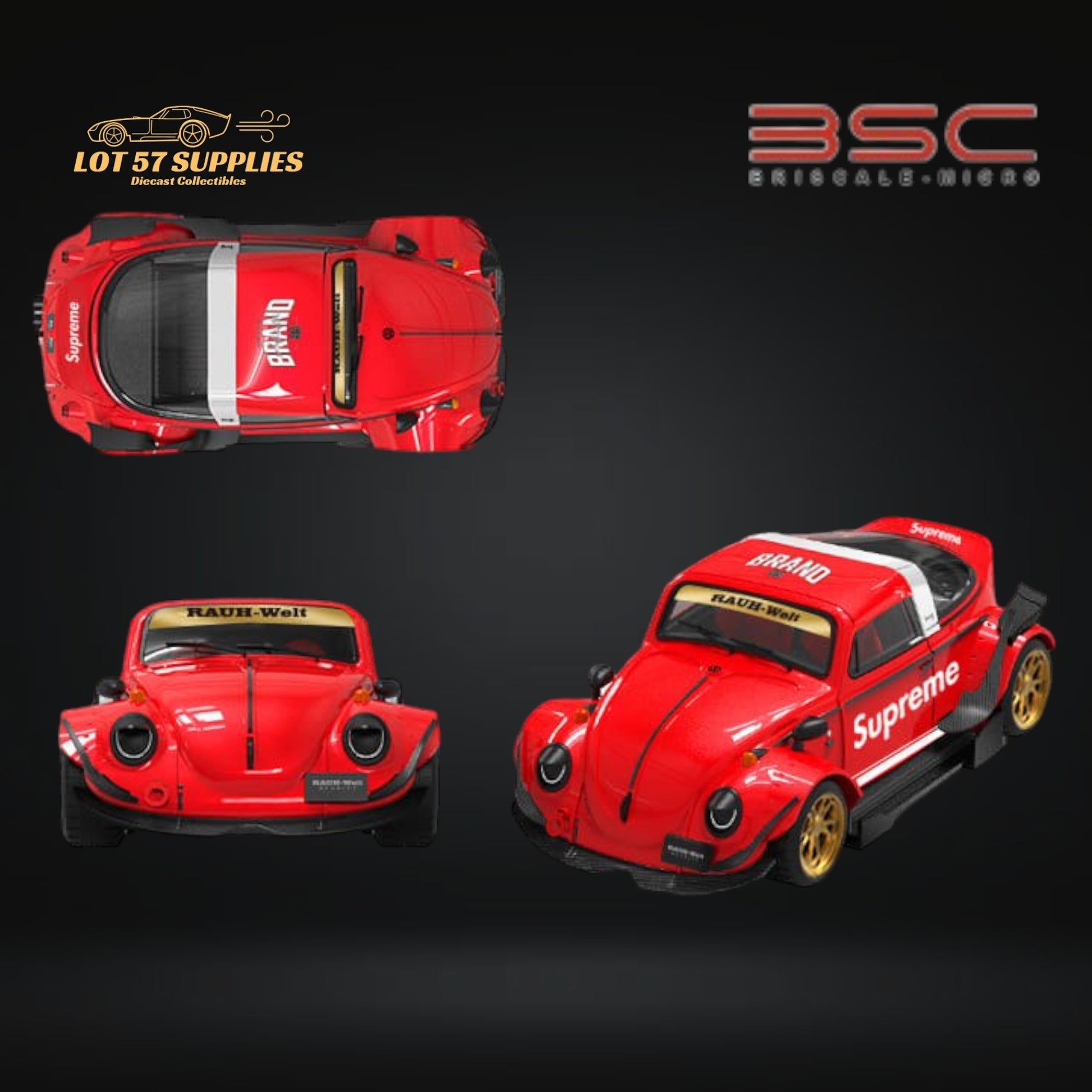 BSC VW Volkswagen RWB Beetle Supreme Livery 1:64