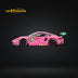 Mini-GT Porsche 911 GT3 R #80 GTD AO Racing 2023 IMSA Virginia Roxy Pink #872 1:64 MGT00872