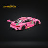 Mini-GT Porsche 911 GT3 R #80 GTD AO Racing 2023 IMSA Virginia Roxy Pink #872 1:64 MGT00872