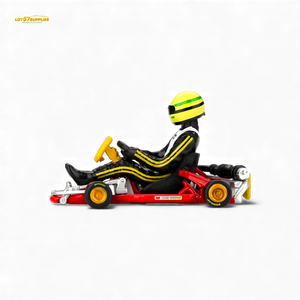 Mini GT Senna Kart Formula K #9 1981 1:64 Diecast Model