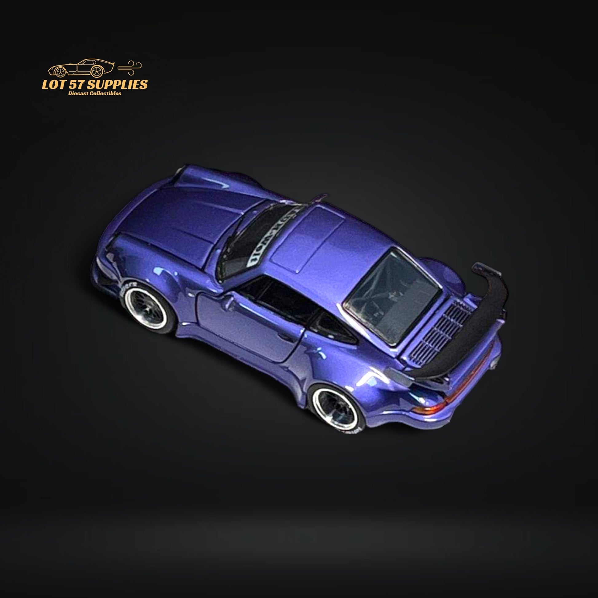 PGM Porsche 930 RWB Violet Purple Fully Openable Luxury Base 1:64 PGM-640207-ORD