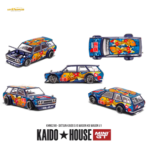 Mini GT x Kaido House Datsun 510 Wagon Koi V1 1:64 Diecast Model