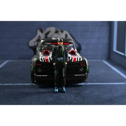 LOT57 Figures "KEN BLOCK" 1:64 Diorama Figure