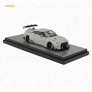 Error404 LB-Works Nissan Skyline GT-R R35 Fighter Grey Limited to 299 Pcs 1:64